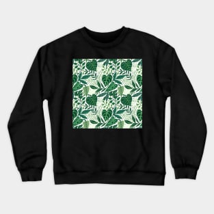 Tropical leaves Crewneck Sweatshirt